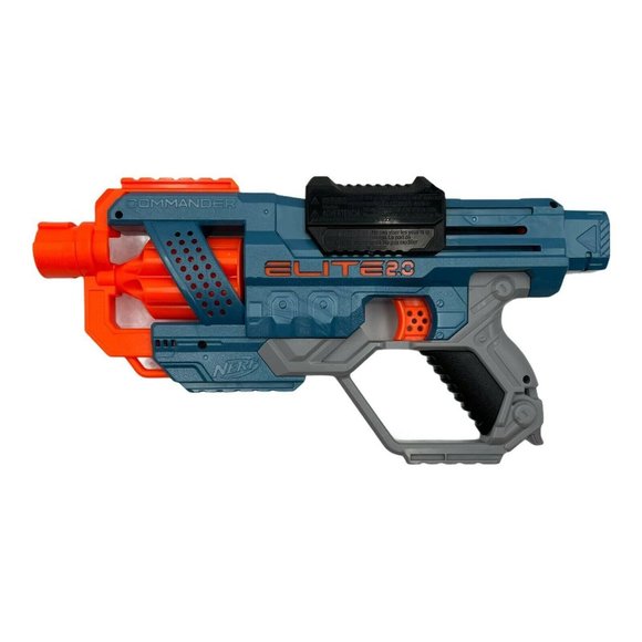 Nerf Elite 2.0 Commander RD-6 Blaster 6-Dart Rotat - Picture 2 of 8